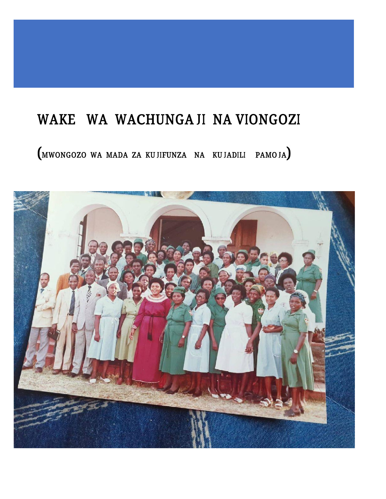 cover of WAKE WA WACHUNGAJI NA VIONGOZI_SWAHILI SHEPARDESS